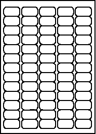 Unistat 38965 Multi Use 65Up Label 381x212mm 100 Box