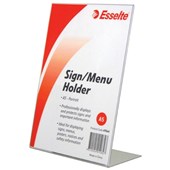 Esselte Document Holder Slanted Portrait A5 Clear