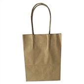 Detpak Twist Handle Carry Bag 200x150mm Brown 250 Pack