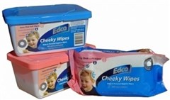 Edco Superior Cheeky Babywipes 80 Softpack 10 Carton