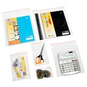 Marbig Resealable Polybags 330x330mm 100 Pack