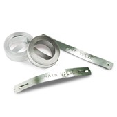 Dymo Non Adhesive Tape Aluminium 12mm Each