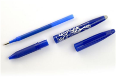Pilot Frixion BLFR7 Blue Rollerball Fine Each Sold as Each 12 in a Box