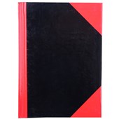 Cumberland Red  Black Notebook Gloss A6 100 Leaf