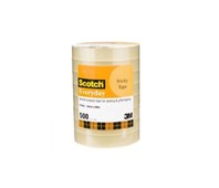 Scotch 500 Everyday Transparent Tape 18mmx66m 8 Pack