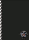 Cultural Choice Notebook Hard Cover A4 120pages Black Sold as Each 10 in a Pack