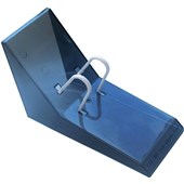 Collins Calendar Stand Top Hole Acrylic 100x75mm Smoke