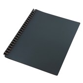 Sovereign Display Book Refillable A4 Dark Green 20 Pocket