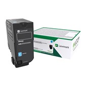 Lexmark 74C60C0 Toner Cartridge Cyan