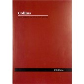 Collins A60 Account Book Journal A4 Red