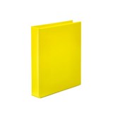 Marbig Insert Binder A4 2D Ring 38mm Yellow Sold as Each 12 in a Box
