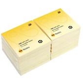Marbig Stick On Notes 76 x 76mm Yellow Each Sold as Each 12 in a Pack