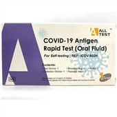 AllTest Covid19 Rapid Antigen Saliva Test Each