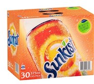 Sunkist Orange Cube 375ml 24 Pack