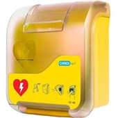 CARDIACT Alarmed AED Cabinet Yellow