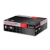 Bastion Nitrile Diamond Grip X Large Black Gloves Ctn500