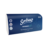 Sorbent Professional Performance Plus TAD Multifold Hand Towel 1 Ply 150 Sheets