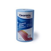 Heavy Duty CleanWiz Value Blue Wipes 50 x 30cm 90 Wipes