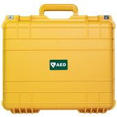 CARDIACT Large Waterproof Tough AED Case 43 x 38 x 154cm Yellow
