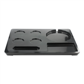 Dolphy Melamine Kettle Tray Black