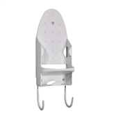 Dolphy Wall Mounted Iron and Board Holder  White