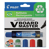 Pilot BegreeN V Board Master Whiteboard Marker Chisel Tip Wallet 5