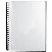 Aspire Refillable Display Book A4 BlackClear Cover
