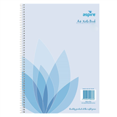 Aspire Premier A5 Side Spiral Notebook 200 Pages
