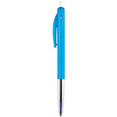 Aspire Clic Retractable Ballpoint Pens Blue 10 Pack