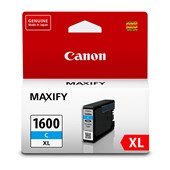 Canon PGI1600XLC Cyan Ink Cartridge High Yield