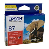 Epson T0877 C13T087790 Ink Cartridge Red