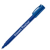 Luxor Fineliner Pen Blue Sold as Each 12 in a Box