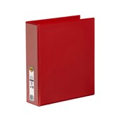 Insert Binder A4 2D 50mm Red Sold as Each 12 in a Box