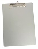 Marbig Aluminium Clipboard A4 Silver Sold as Each 12 in a Pack