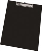 Bantex Clipfolder A5 Black Sold as Each 10 in a Box