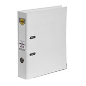 Marbig Lever Arch File A4 White Sold as Each 10 in a Box