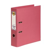 Marbig Lever Arch File A4 Coral Sold as Each 10 in a Box