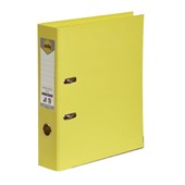 Marbig Lever Arch File A4 Lemon Sold as Each 10 in a Box