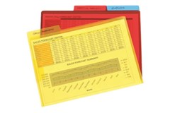 Marbig Letter File With Secure Flap Assorted 3 Pack