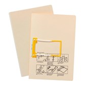 Avery Tubeclip File Plain Foolscap Buff 20 Box