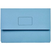 Marbig Slimpick Document Wallets Blue Each