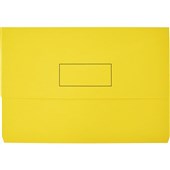 Marbig Slimpick Document Wallet Yellow Each