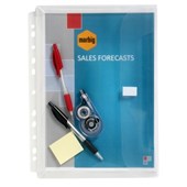 Marbig Binder Wallet Expanding A4 Clear