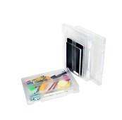 Marbig Plastic File Case A4 Clear