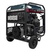 WCP13750 Welling  Crossley 1375 kVA 11000W Open Frame AVR Petrol Generator with EStart