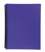 Marbig Display Book Refillable A4 Purple Sold as Each 20 in a Pack