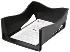 Marbig Document Tray Enviro Jumbo Portrait Black