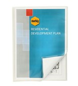 Marbig Flic File 10 Pocket A4 Clear