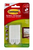 3M Command Adhesive Picture Hanging Strips 17201 4 Pack
