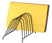 Marbig Wire File Organiser Angled Black